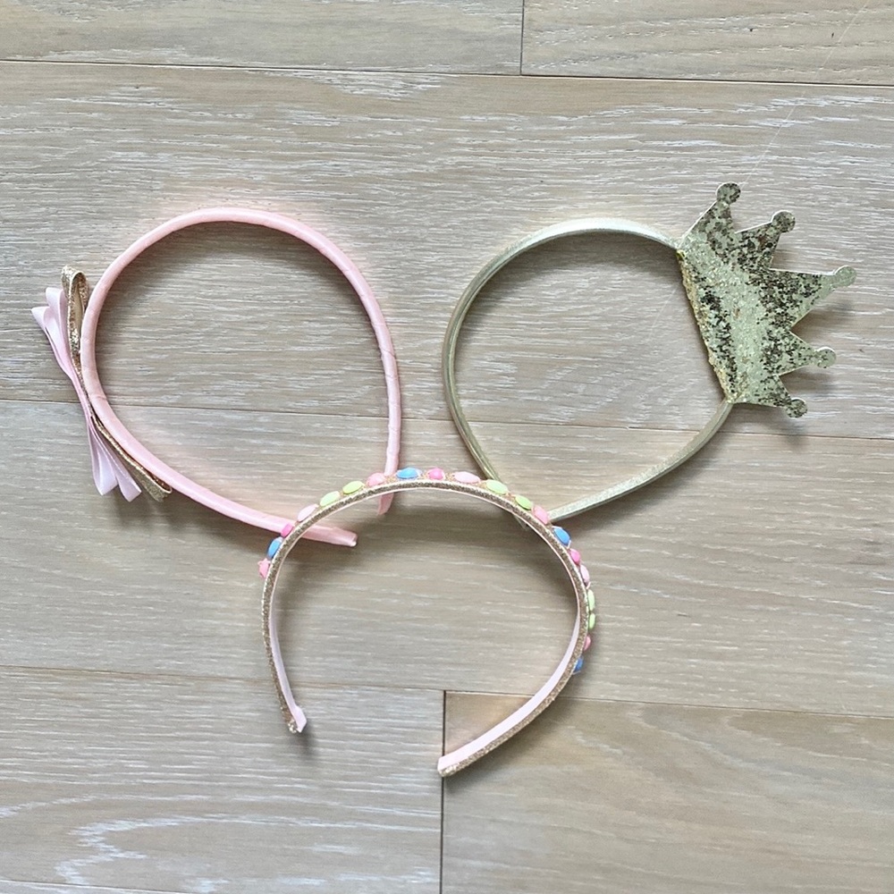Set of 3 Girls Headbands